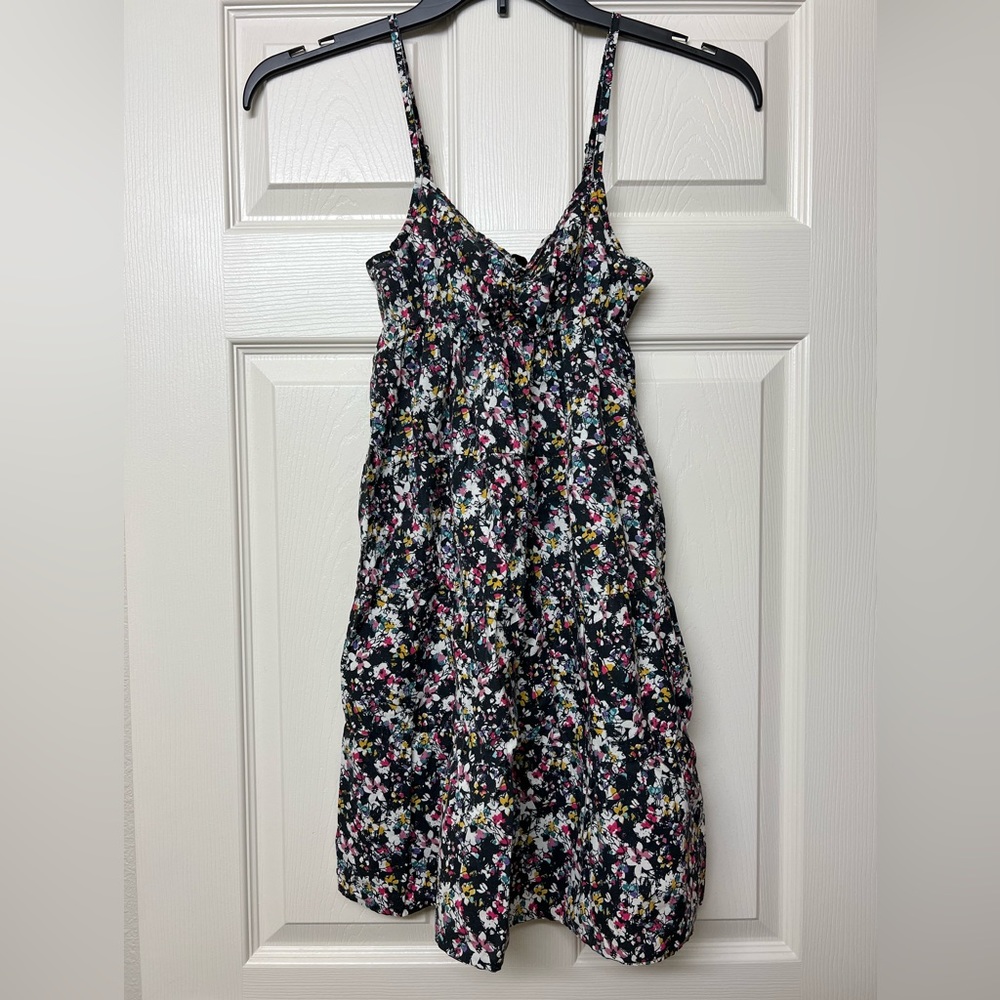 H&M Floral Casual Dress with Adjustable Straps